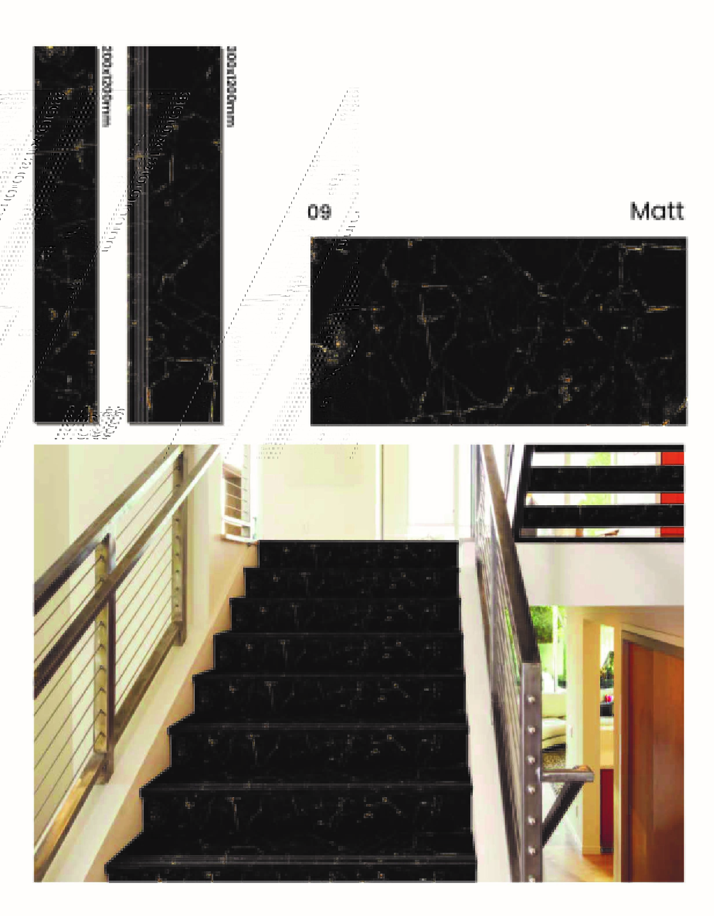 STEP RISER TILES